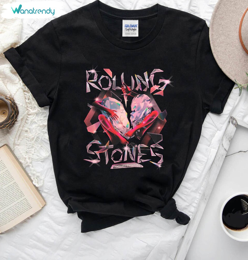 The Rolling Stones Shirt, Exclusive Hackney Crewneck Sweatshirt Long Sleeve