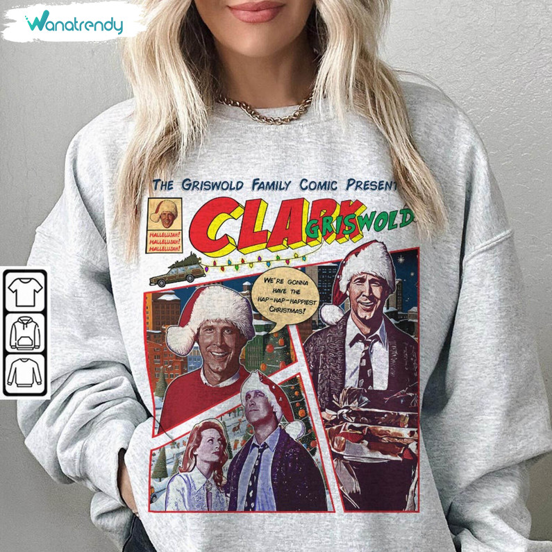 Clark Griswold Shirt, Griswold Family Funny Short Sleeve Tee Tops