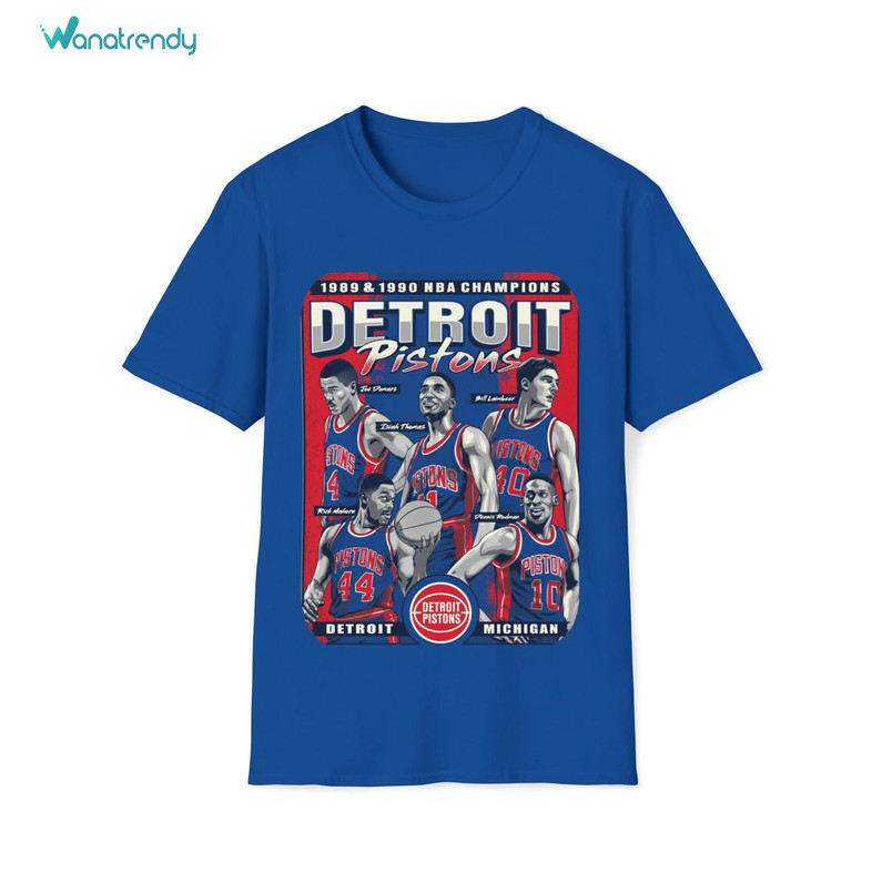 Detroit Bad Boys Shirt, Bad Boys Tee Tops Short Sleeve