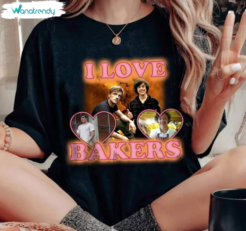 Peeta Mellark Shirt, Harry I Love Baker Short Sleeve Long Sleeve