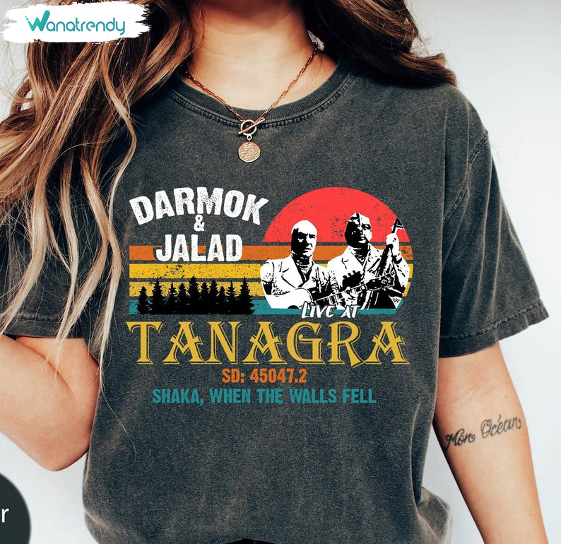 Darmok And Jalad At Tanagra Shirt, Funny Darmok Short Sleeve Sweater