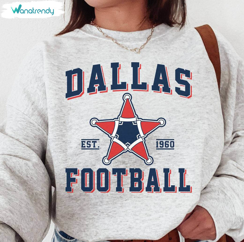 Dallas Cowboys Christmas Shirt, Christmas Football Unisex T Shirt Short Sleeve
