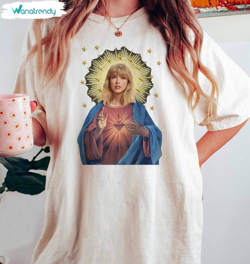 Taylor Swift Jesus Shirt, Swift Jesus Unisex T Shirt Long Sleeve