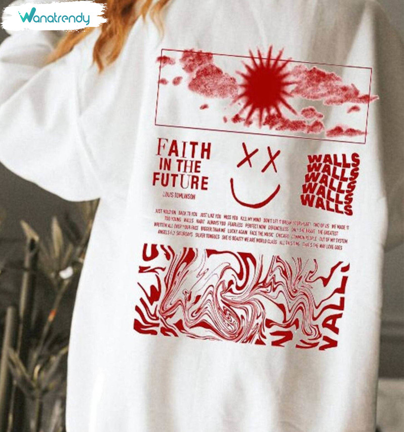 Faith In The Future Shirt, Louis Tomlinson Unisex Hoodie Crewneck Sweatshirt