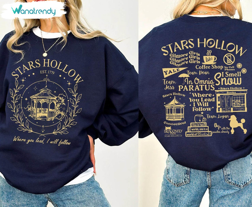 Stars Hollow Est 1779 Shirt, Stars Hollow Long Sleeve T-Shirt