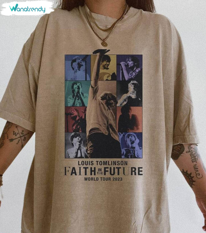 Faith In The Future Shirt, The Future Album Tee Tops Short Sleeve
