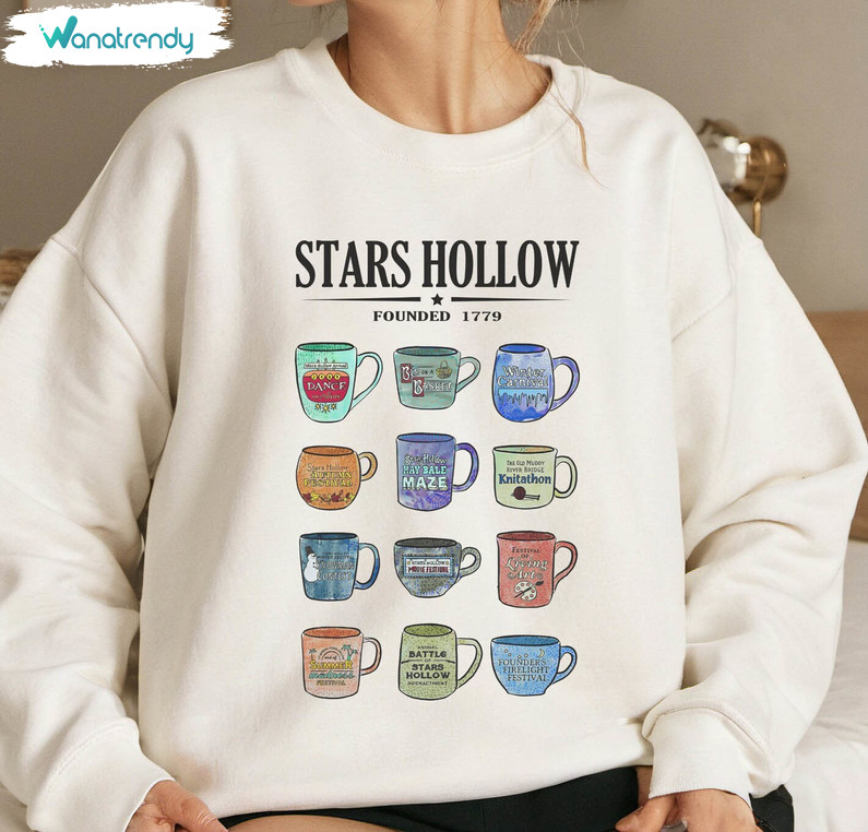 Gilmore Girls Sweatshirt , Stars Hollows Short Sleeve Long Sleeve