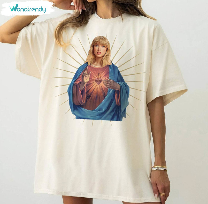 Taylor Swift Jesus Shirt, Eras Tour Tee Tops Unisex T Shirt