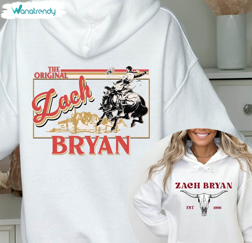 Zach Bryan Tour Shirt, Western Sweater Unisex Hoodie