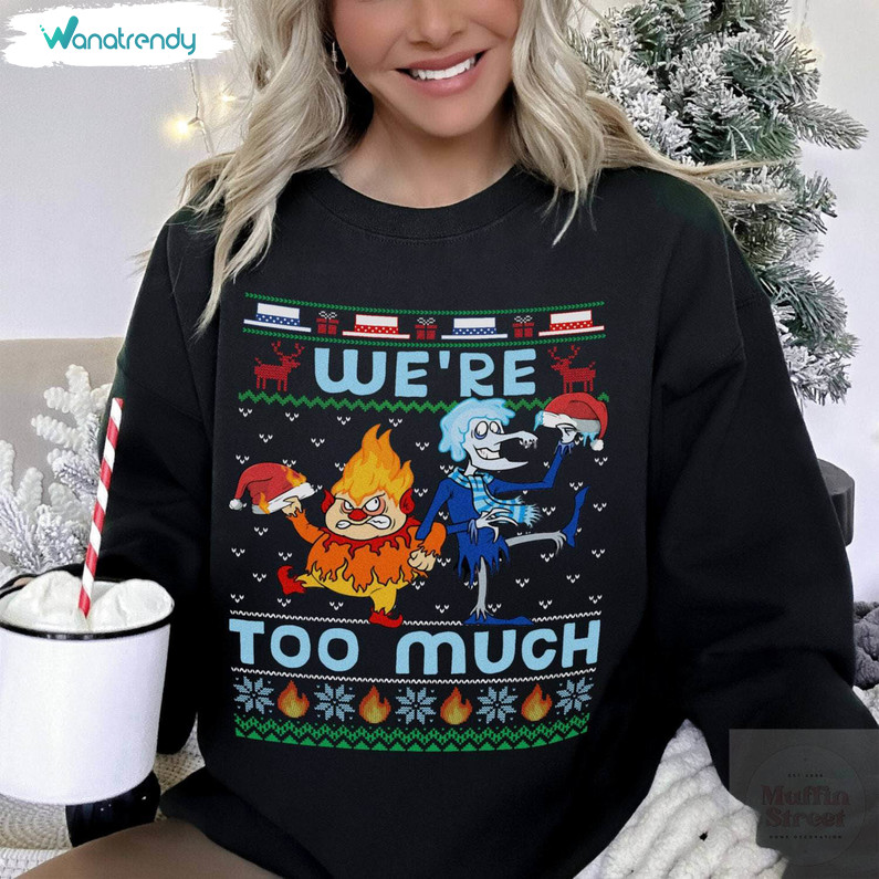 Miser Brothers Christmas Shirt, Disney Tee Tops Crewneck Sweatshirt