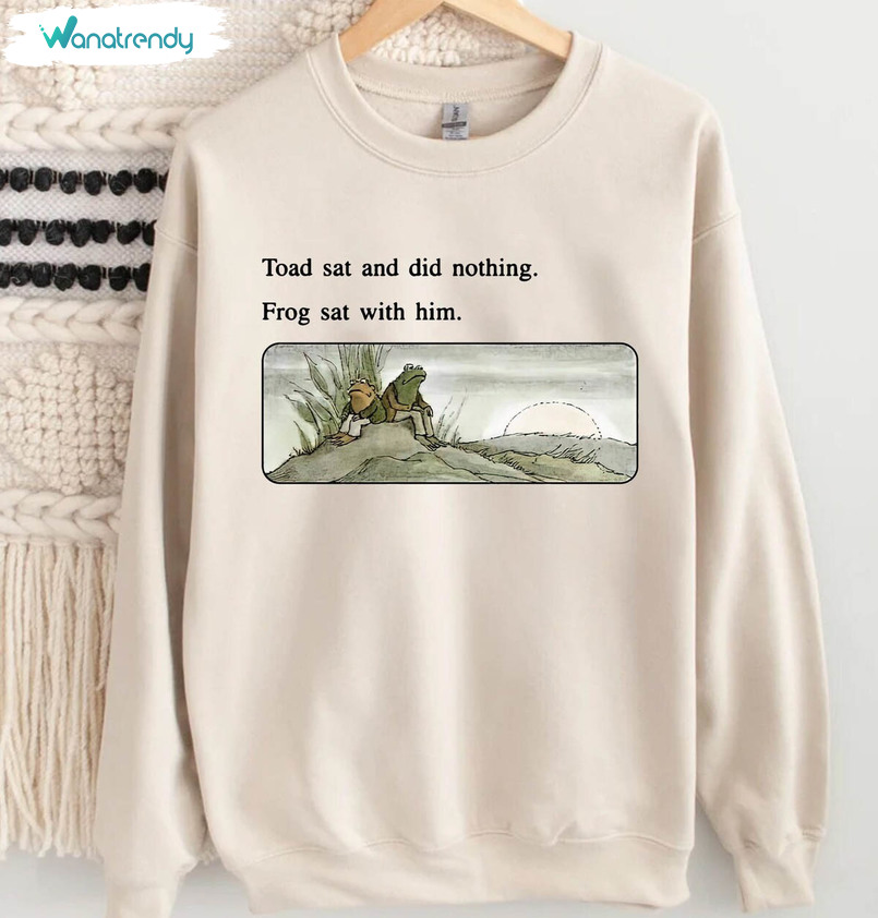 Frog And Toad Shirt, Friend Vintage Unisex T Shirt Crewneck Sweatshirt