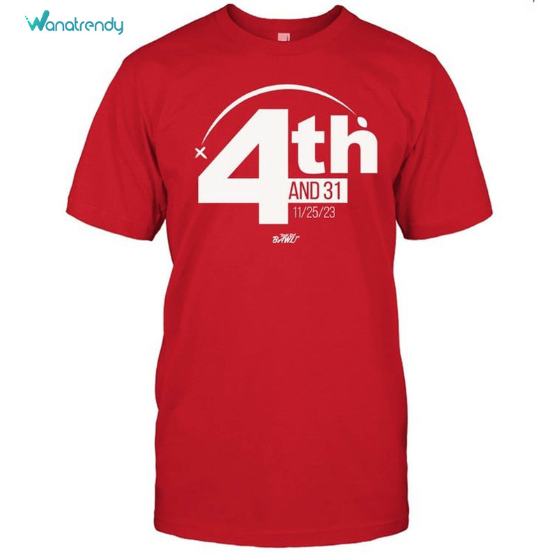 4th And 31 Shirt, Fourth And Thirty One Alabama Short Sleeve Tee Tops