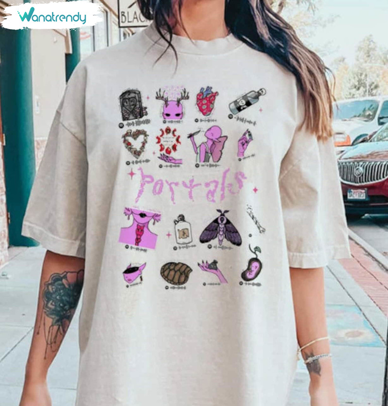 Melanie Martinez Shirt, Portals Tour 2023 Unisex T Shirt Crewneck Sweatshirt