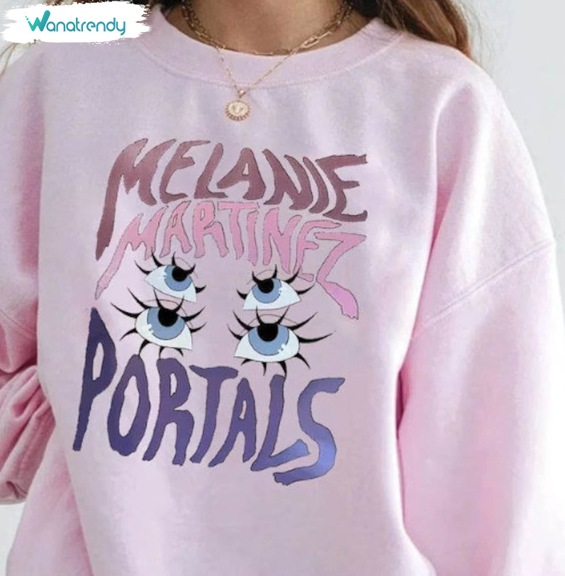 Melanie Martinez Shirt, Retro Melanie Martinez Portals Crewneck Sweatshirt Tee Tops