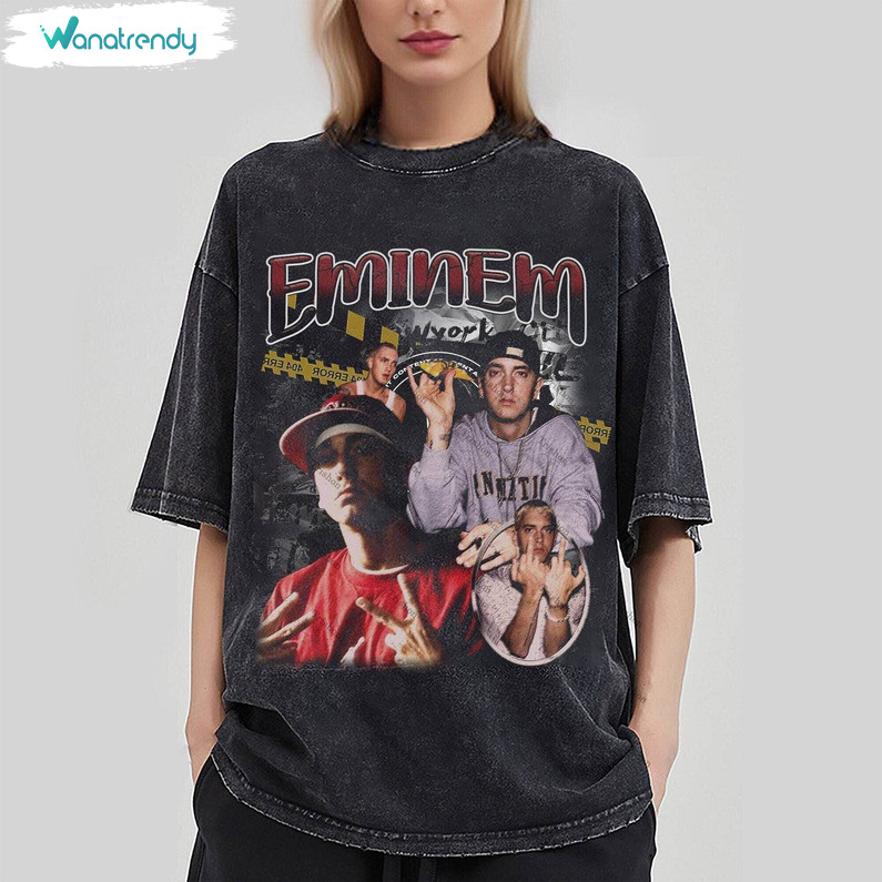 Eminem Tour Shirt, Eminem Retro Unisex Hoodie Sweater