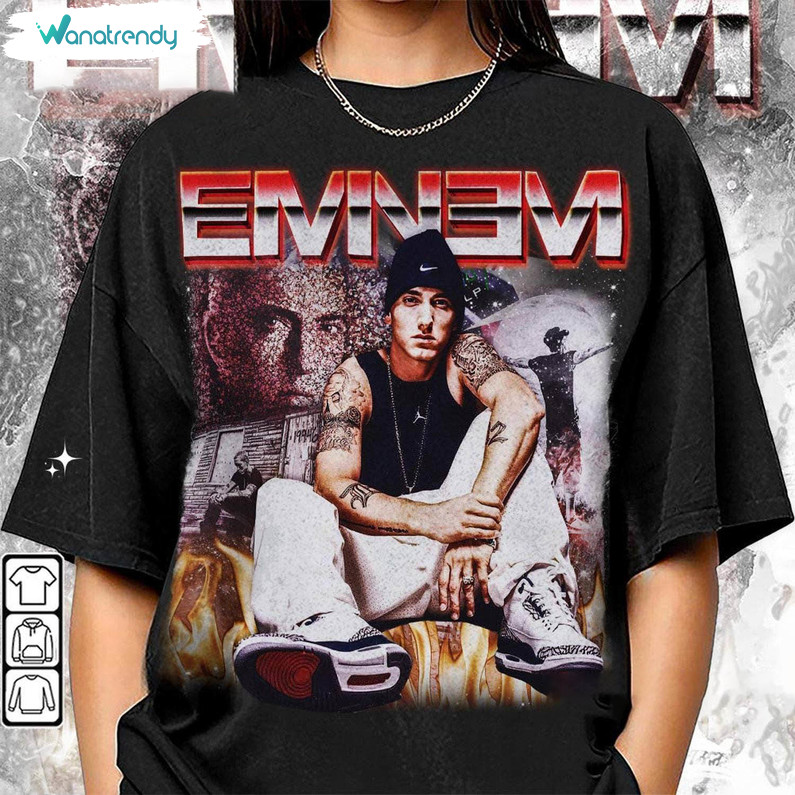 Eminem Tour Shirt, The Marshall Mathers Unisex Hoodie Tee Tops