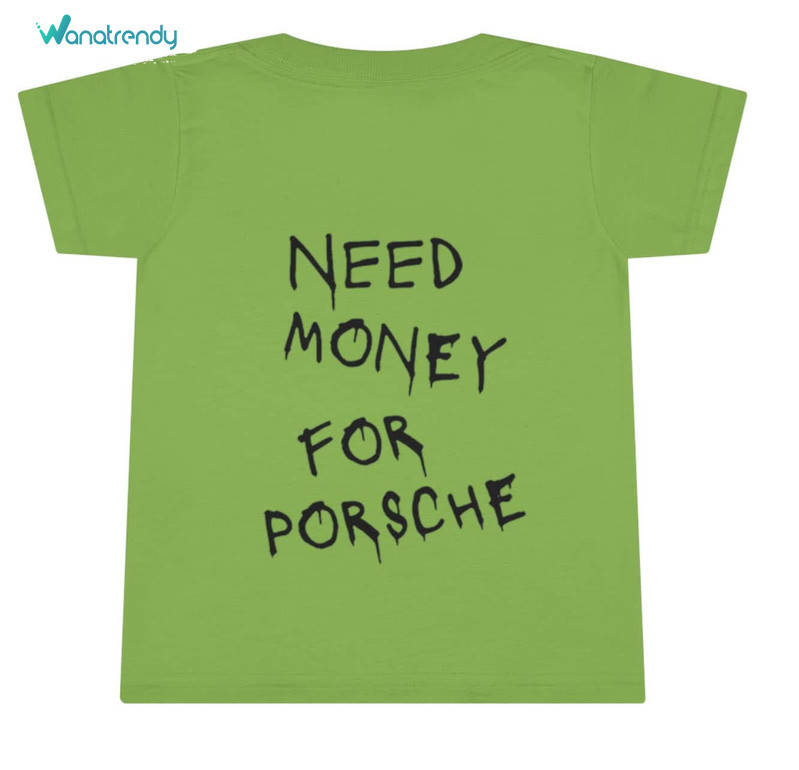 Need Money For Porsche Shirt, Money Vibe Long Sleeve Sweater