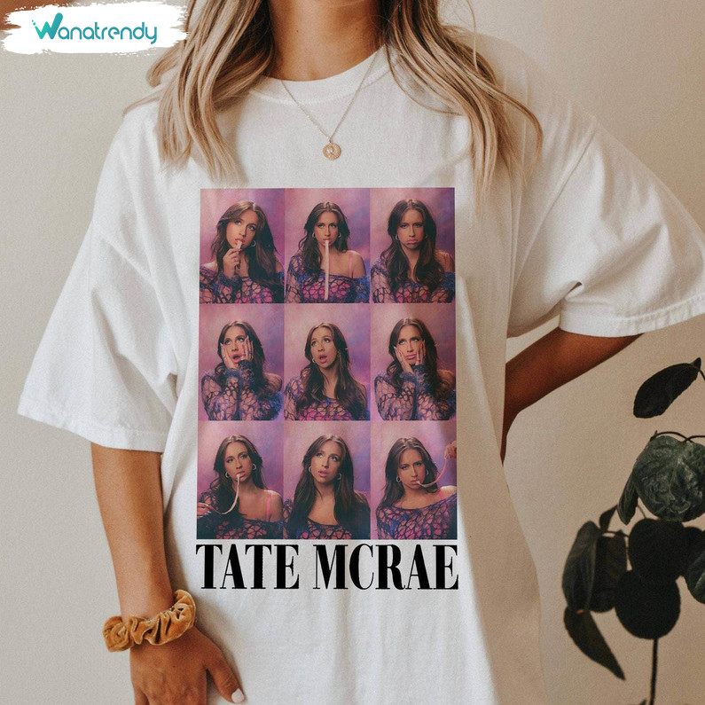 Tate Mcrae Shirt, Wanna Be Tate Mcrae Crewneck Sweatshirt Tee Tops
