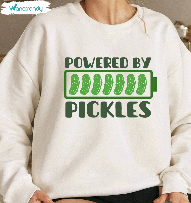 Canned Pickles Christmas Shirt, In My Pickle Lover Era Unisex Hoodie Short Sleeve