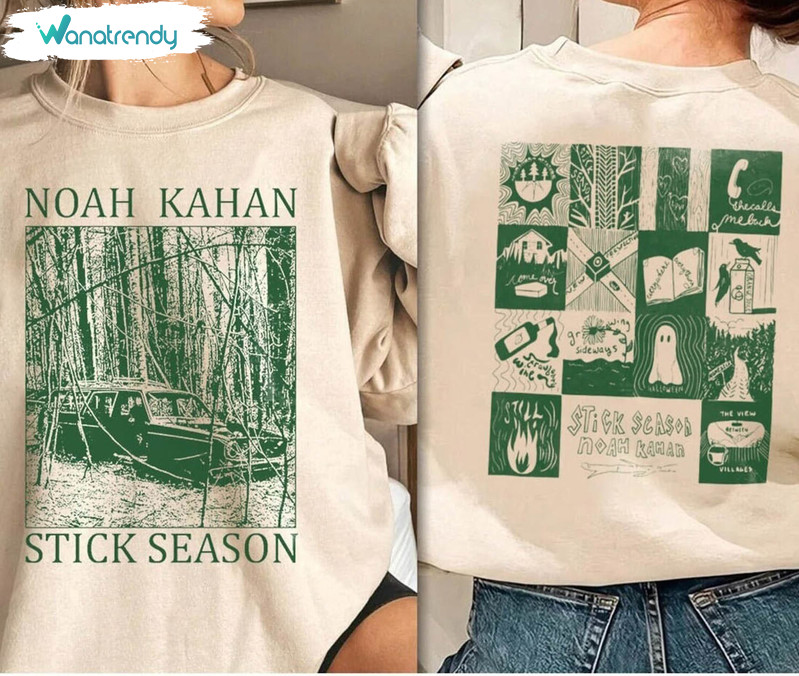 Noah Kahan Shirt, Comfort Color Noah Kahan Tour 2023 Crewneck Sweater
