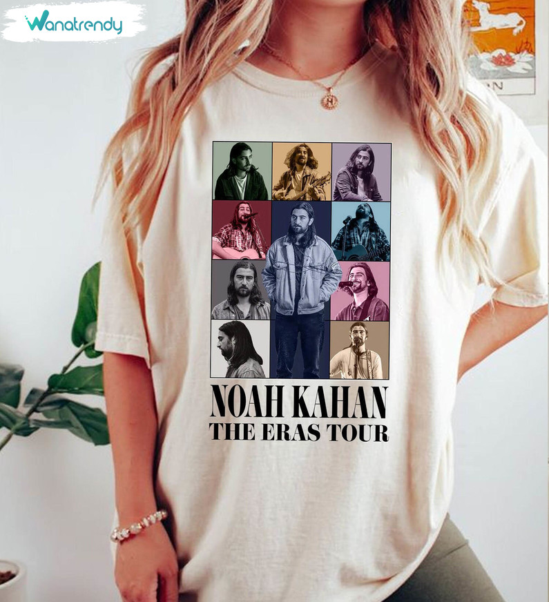 Must Have Noah Kahan Shirt, Noah Kahan The Eras Tour Crewneck Long Sleeve