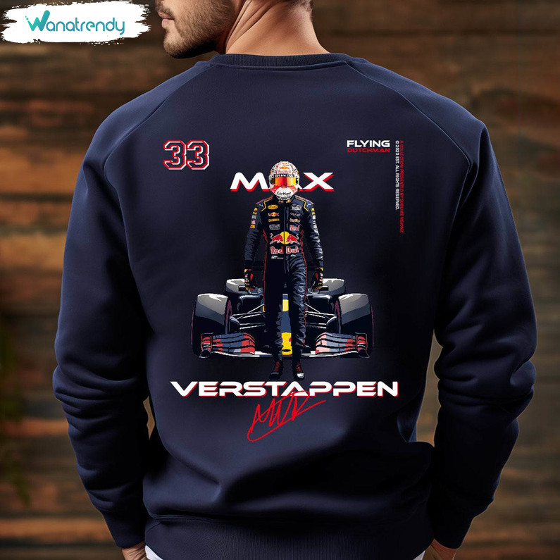 Comfort Max Verstappen Shirt, Red Bull Formula 1 Unisex Hoodie Short Sleeve