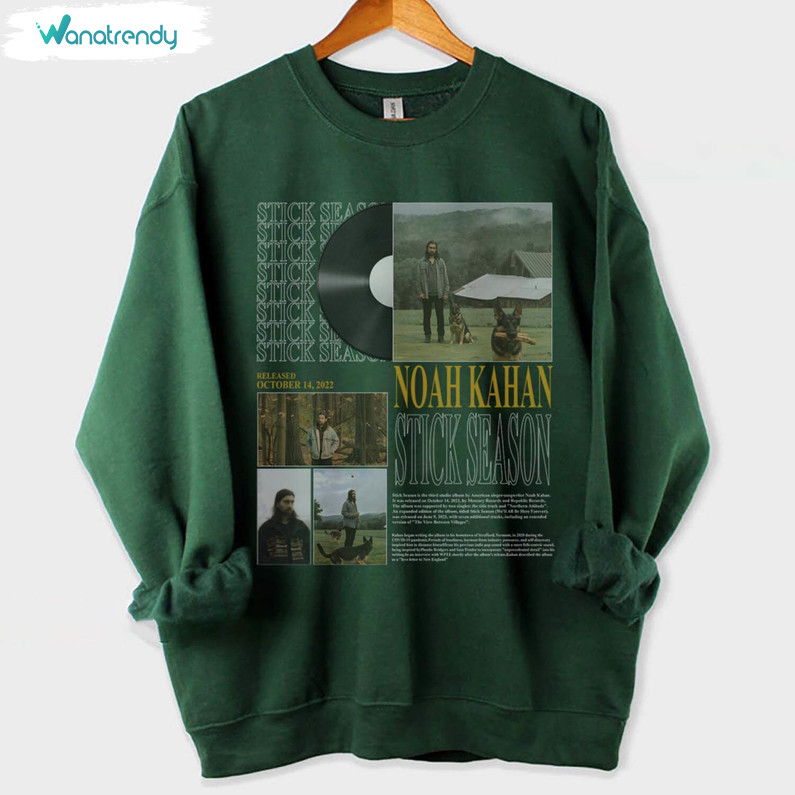 Must Have Noah Kahan Shirt, Kahan Tour 2023 Short Sleeve Sweatshirt