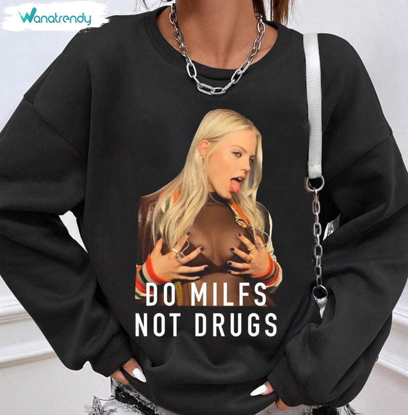Retro Renee Rapp Shirt, Do Milfs Not Drugs Sweatshirt Short Sleeve