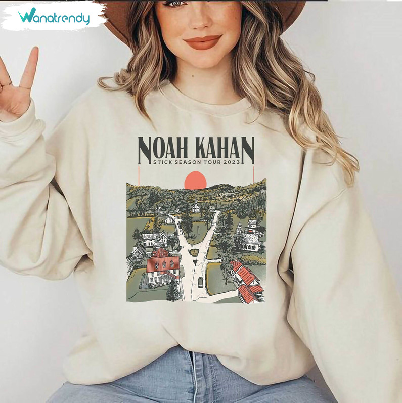 Retro Noah Kahan Shirt, Vintage Stick Season 2023 Sweatshirt Unisex Hoodie