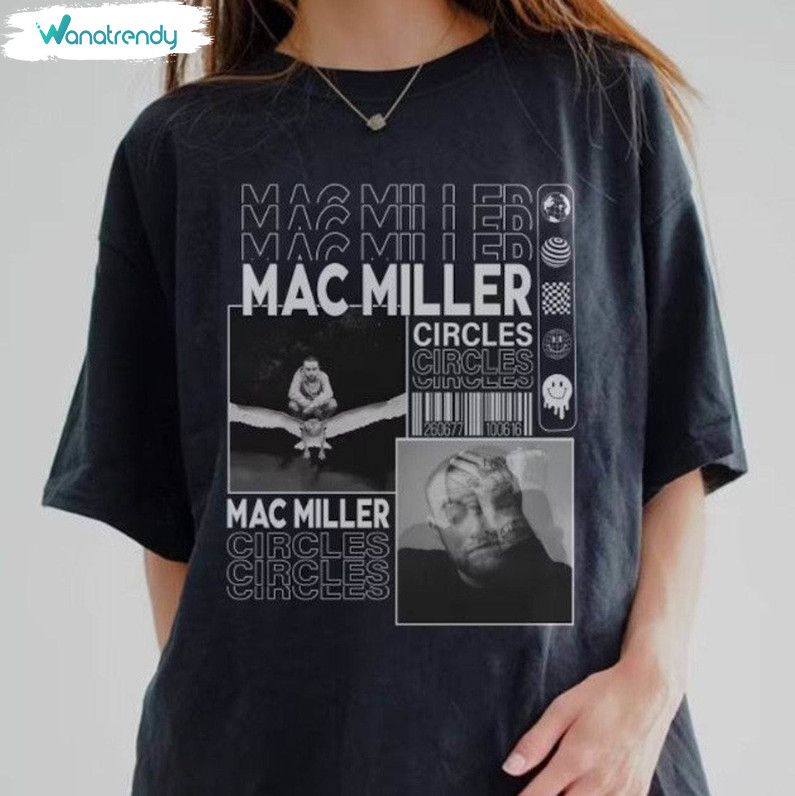 Vintage Mac Miller Circles Shirt , Mac Miller Vintage Sweatshirt Unisex Hoodie