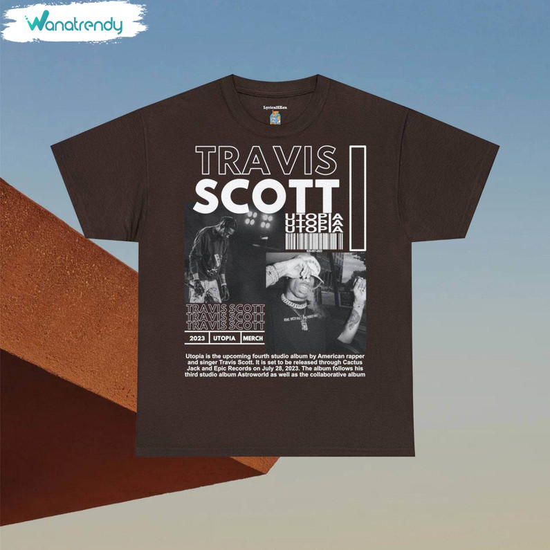 Must Have Travis Scott Shirt, Awesome Utopia Album T Shirt Long Sleeve