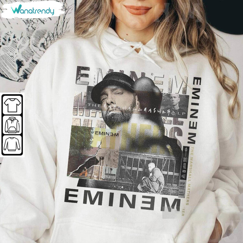 Eminem Tour Shirt, Eminem Album The Marshall Mathers Sweater Unisex Hoodie