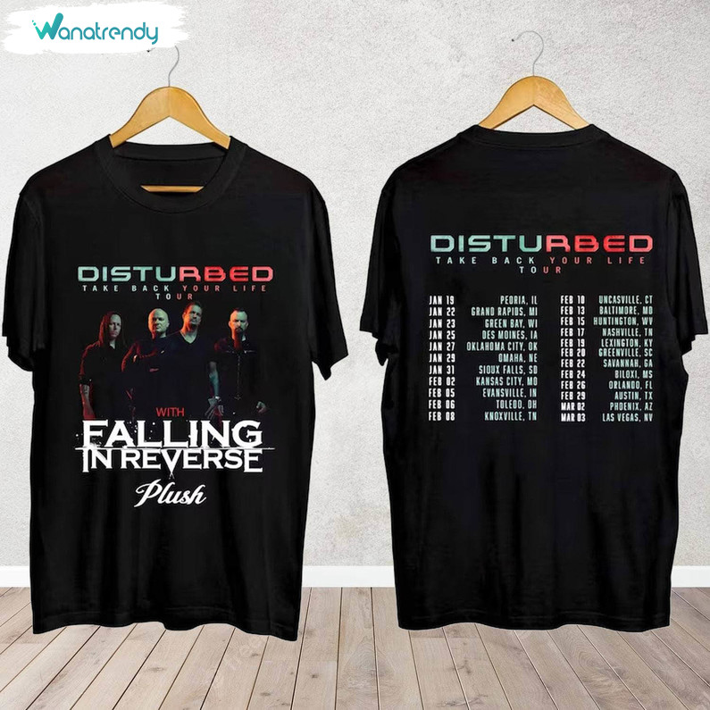 Creative Disturbed Band Shirt, Disturbed Band Fan Long Sleeve Unisex T Shirt
