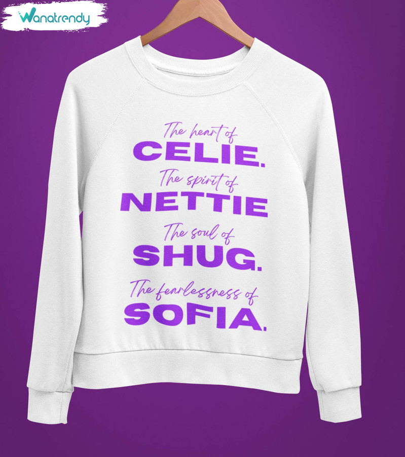 Leading Ladies Of The Color Crewneck, The Color Purple Shirt Long Sleeve