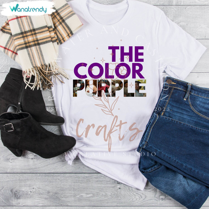 Retro The Color Purple Shirt, The Color Purple Movie Unisex T Shirt Unisex Hoodie