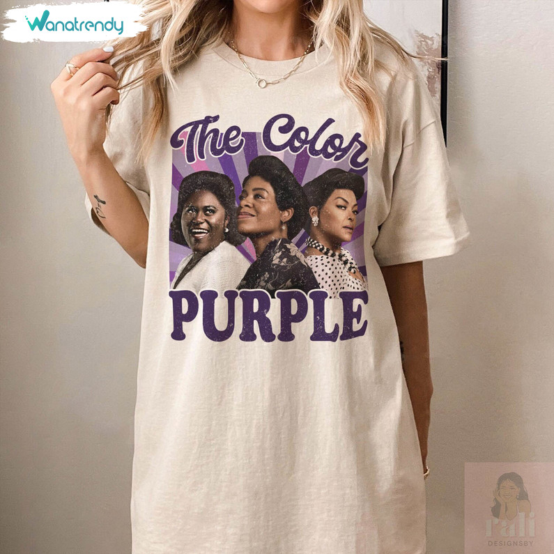 Cute The Color Purple Shirt, Vintage Style San Francisco Football Sweatshirt Hoodie