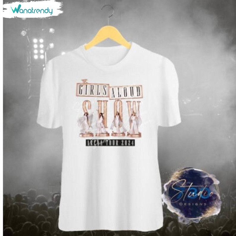 Groovy Girls Aloud Shirt, Girls Aloud 2024 Tour Long Sleeve Unisex Hoodie