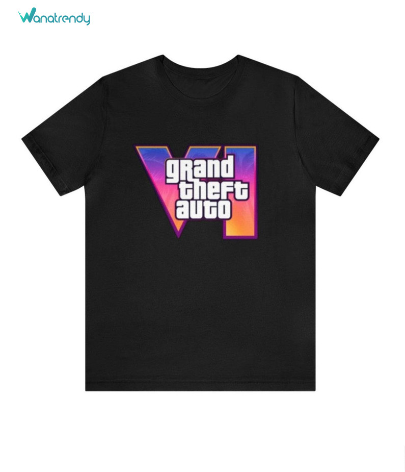 Must Have Grand Theft Auto Shirt, Grand Theft Auto Vi Short Sleeve Unisex T Shirt