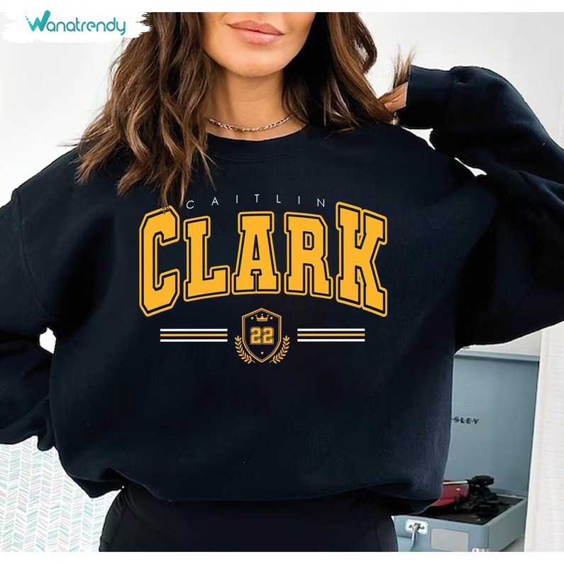 Inspirational Caitlin Clark 22 T Shirt, Trendy Caitlin Clark Shirt Unisex Hoodie