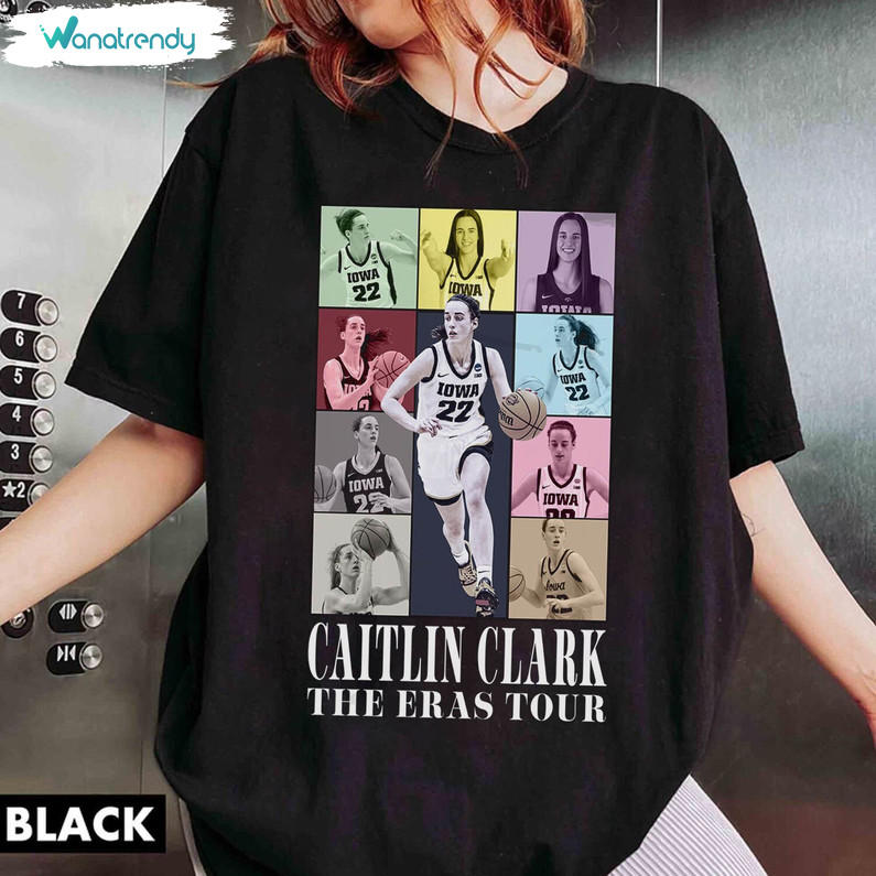 New Rare Caitlin Clark The Eras Tour Hoodie, Limited Caitlin Clark Shirt Sweatshirt