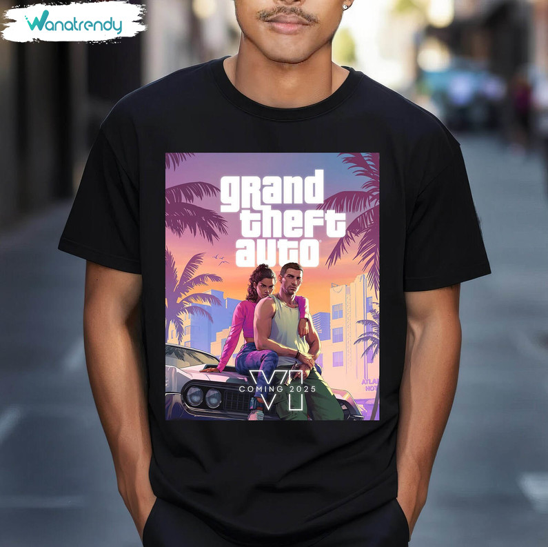 Trendy Grand Theft Auto Shirt, Grand Theft Auto Merch Gta Hoodie Crewneck