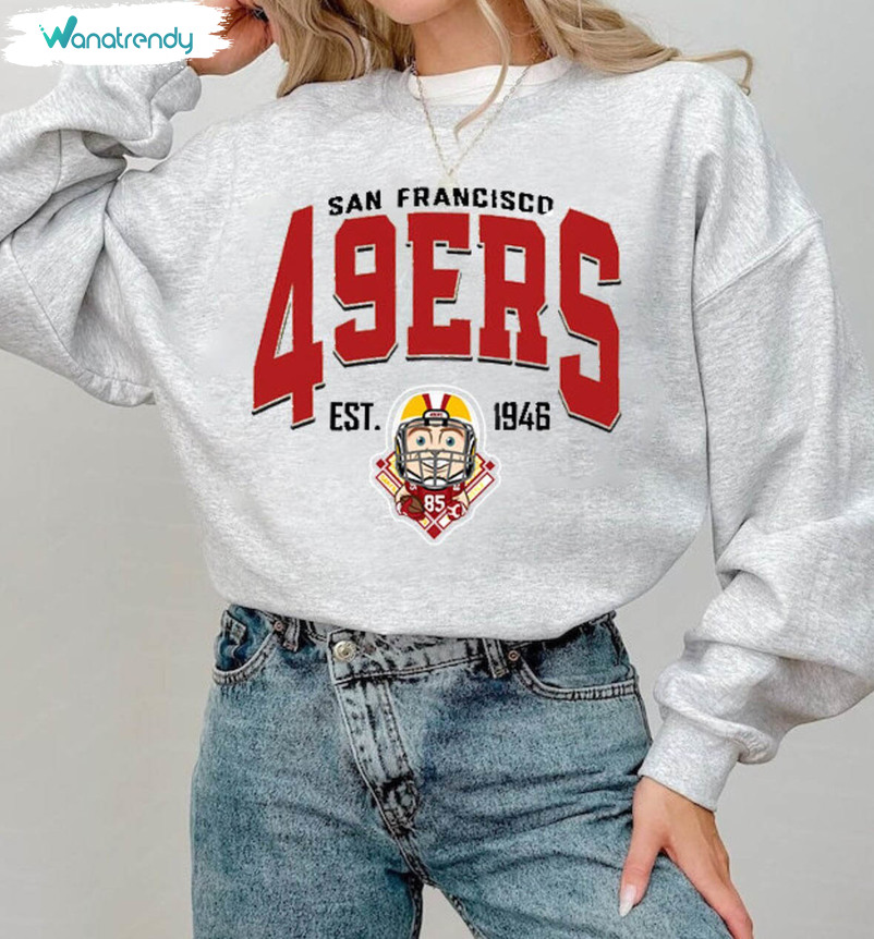 Limited 49ers Shirt, Comfort Colors San Francisco Football Sweatshirt Long Sleeve