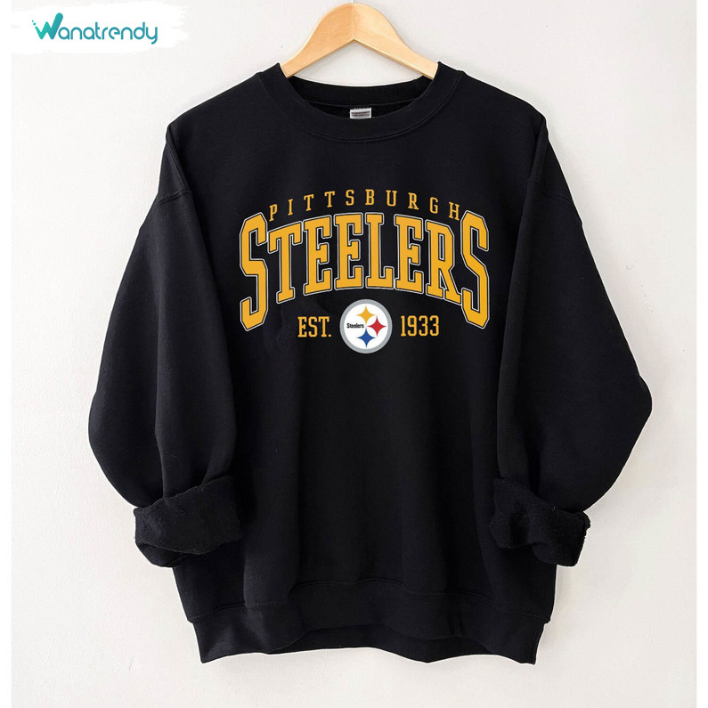 Vintage Pittsburgh Steelers Shirt, Vintage Football Sweatshirt Unisex Hoodie