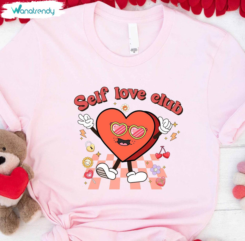 Funny Valentine's Day Shirt, Groovy Valentine Crewneck Sweatshirt Sweater