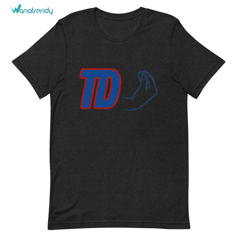 Tommy Devito Shirt, Td Tommy Devito Ny Giants Italian Hand Crewneck T Shirt