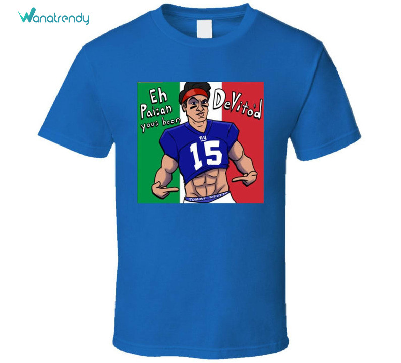 Funny Tommy Devito Shirt, Trendy Crewneck Unisex T Shirt For Football Lovers