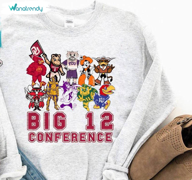 Comfort Big 12 Conference Shirt, Big Twelve Conference Unisex T Shirt Unisex Hoodie