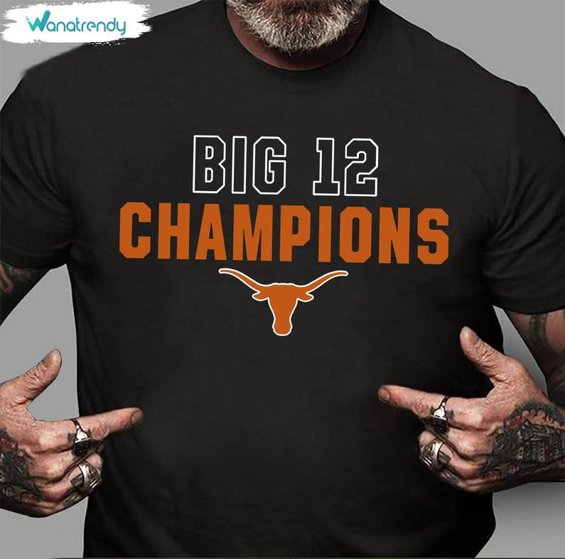 Funny Big 12 Championship Sweatshirt, Big 12 Conference Shirt Long Sleeve