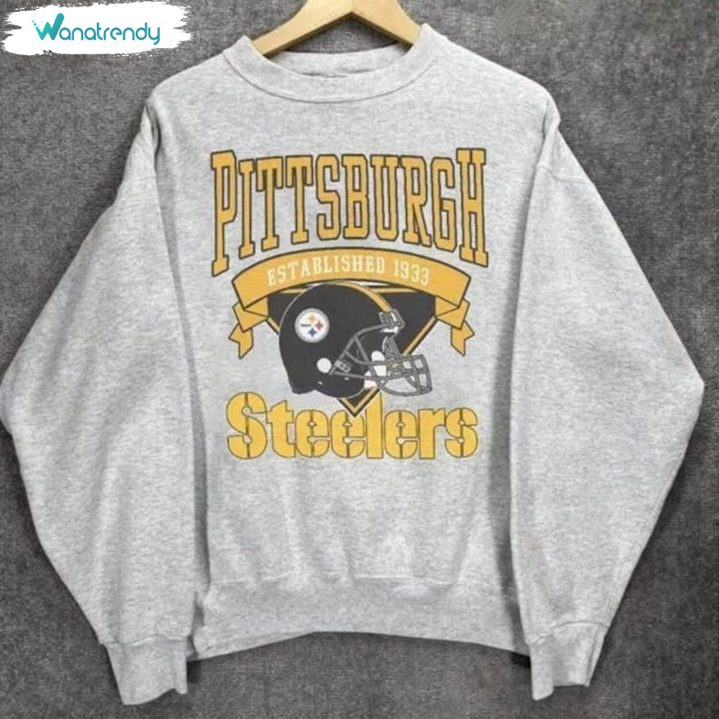 Comfort Pittsburgh Steelers Shirt, Football Sweatshirt Unisex Hoodie