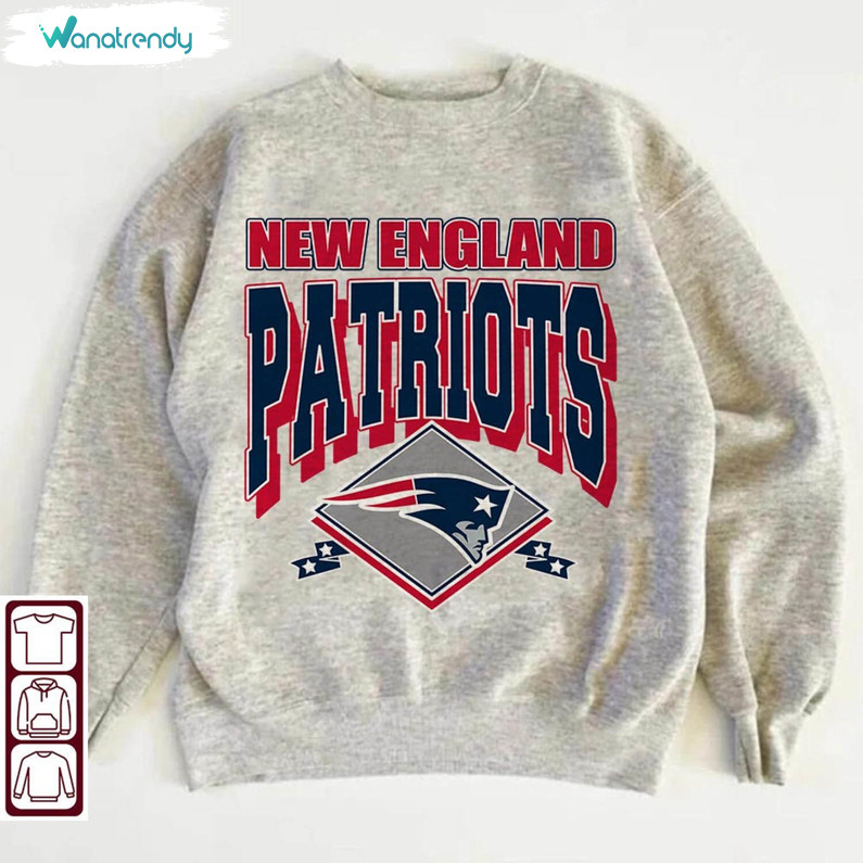 Vintage New England Patriots Shirt, New England Football Sweatshirt T Shirt